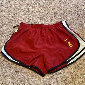 USC Nike running shorts! like new size L